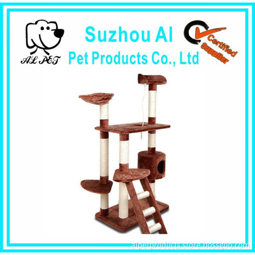 Tower Condo Furniture Scratch Post Perch Fabric for Cat Tree